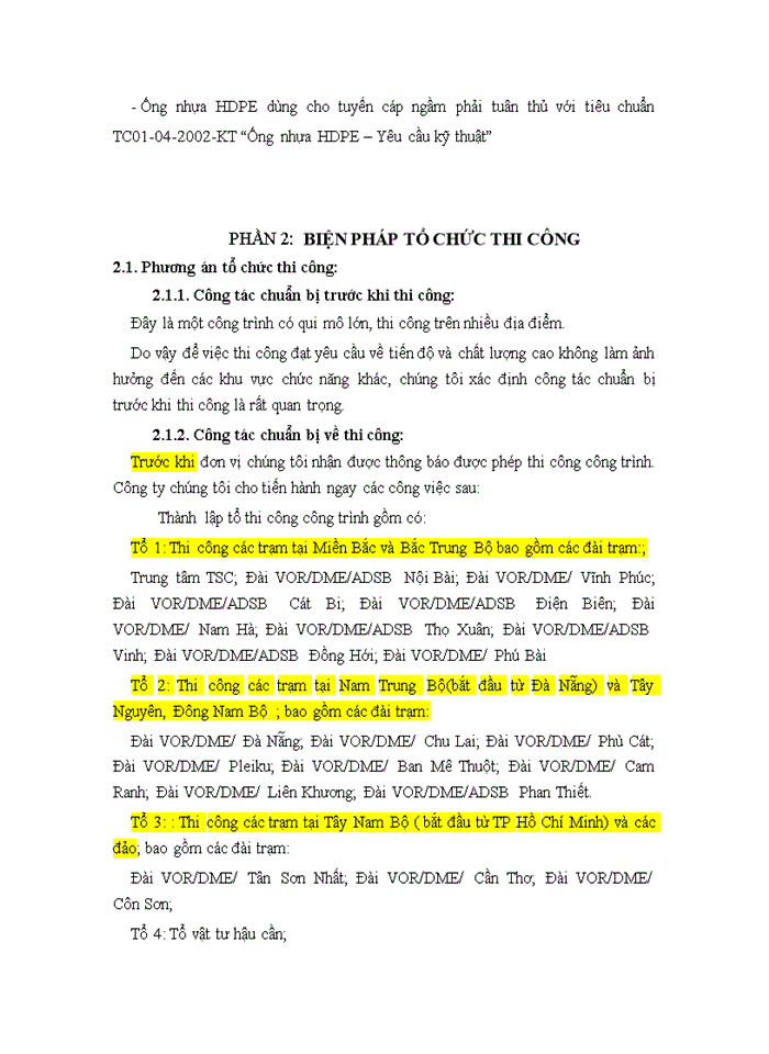 image for page Phương pháp lắp đặt ống cáp và thiết bị camera.