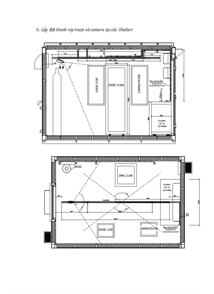 image for page Phương pháp lắp đặt ống cáp và thiết bị camera.