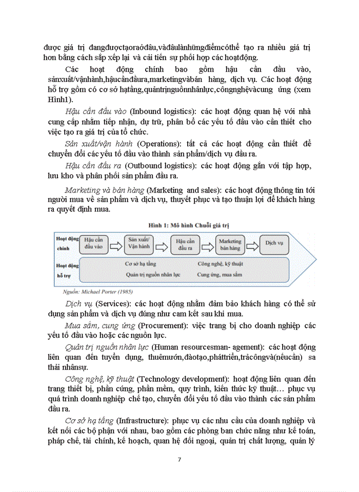 image for page Tổng quan về chuỗi giá trị và mô hìnhchuỗi giá trị trong giáo dục đại học