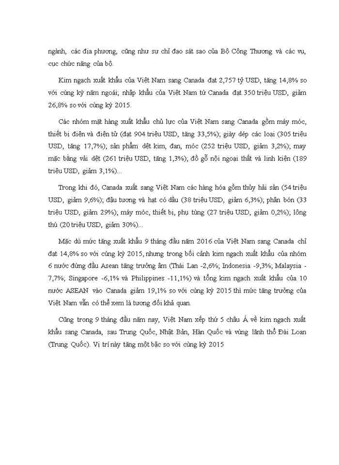 image for page Đặc điểm trong đàm phán của đối tác canada và khả năng thích ứng của việt nam