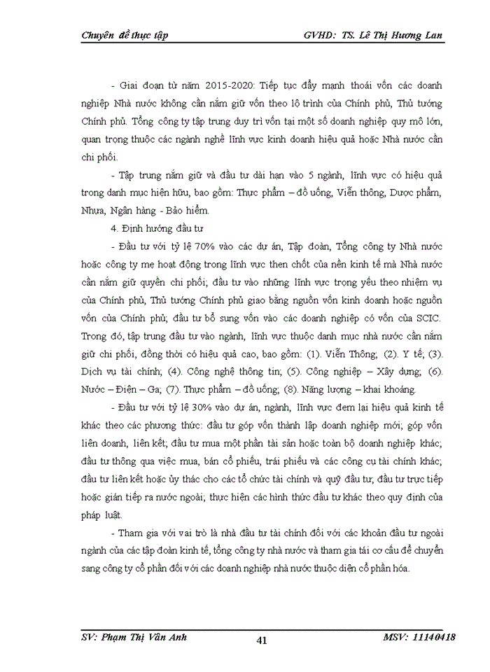 image for page Nâng cao hiệu quả hoạt động kinh doanh tạo Công ty Đầu tư và Kinh doanh vốn Nhà nước (SCIC)