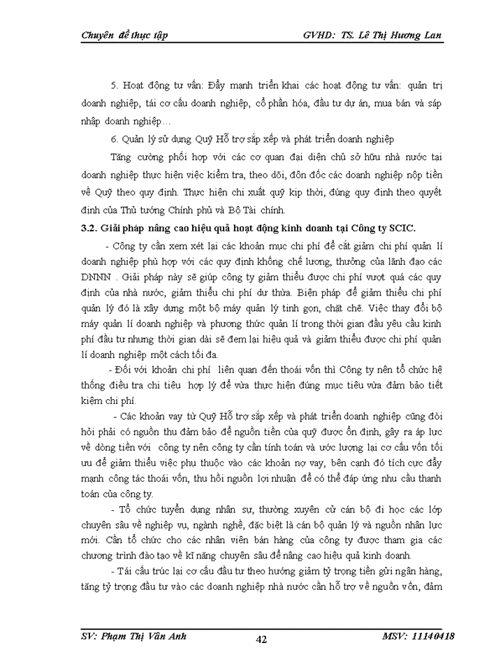 image for page Nâng cao hiệu quả hoạt động kinh doanh tạo Công ty Đầu tư và Kinh doanh vốn Nhà nước (SCIC)