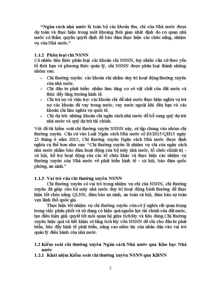 image for page Kiểm soát chi thường xuyên Ngân sách nhà nước qua Kho bạc nhà nước huyện Mỹ Đức – Thành Phố Hà Nội