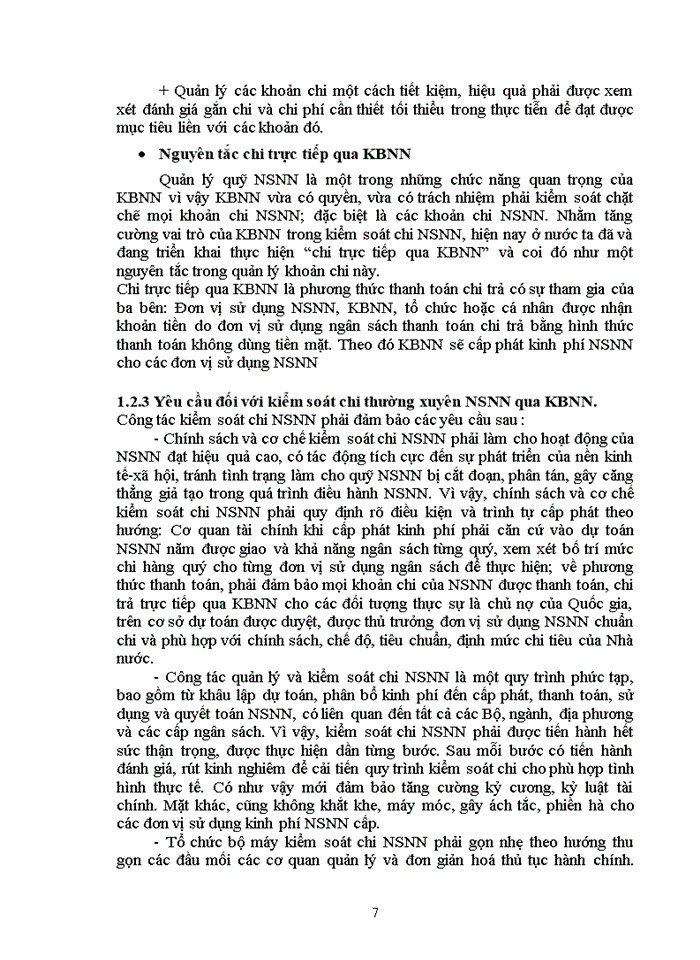 image for page Kiểm soát chi thường xuyên Ngân sách nhà nước qua Kho bạc nhà nước huyện Mỹ Đức – Thành Phố Hà Nội