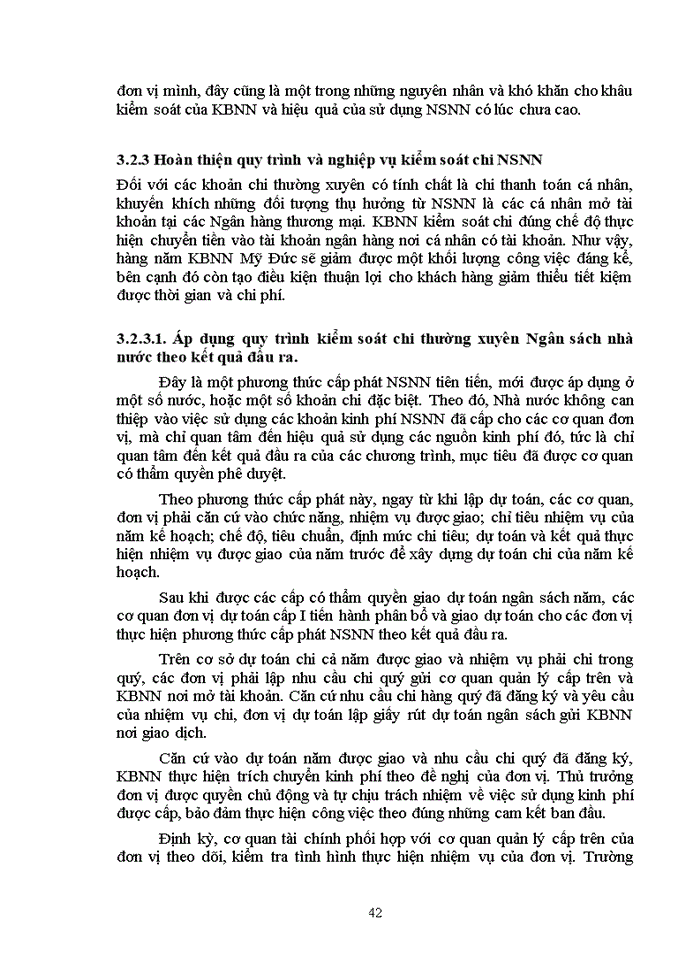 image for page Kiểm soát chi thường xuyên Ngân sách nhà nước qua Kho bạc nhà nước huyện Mỹ Đức – Thành Phố Hà Nội