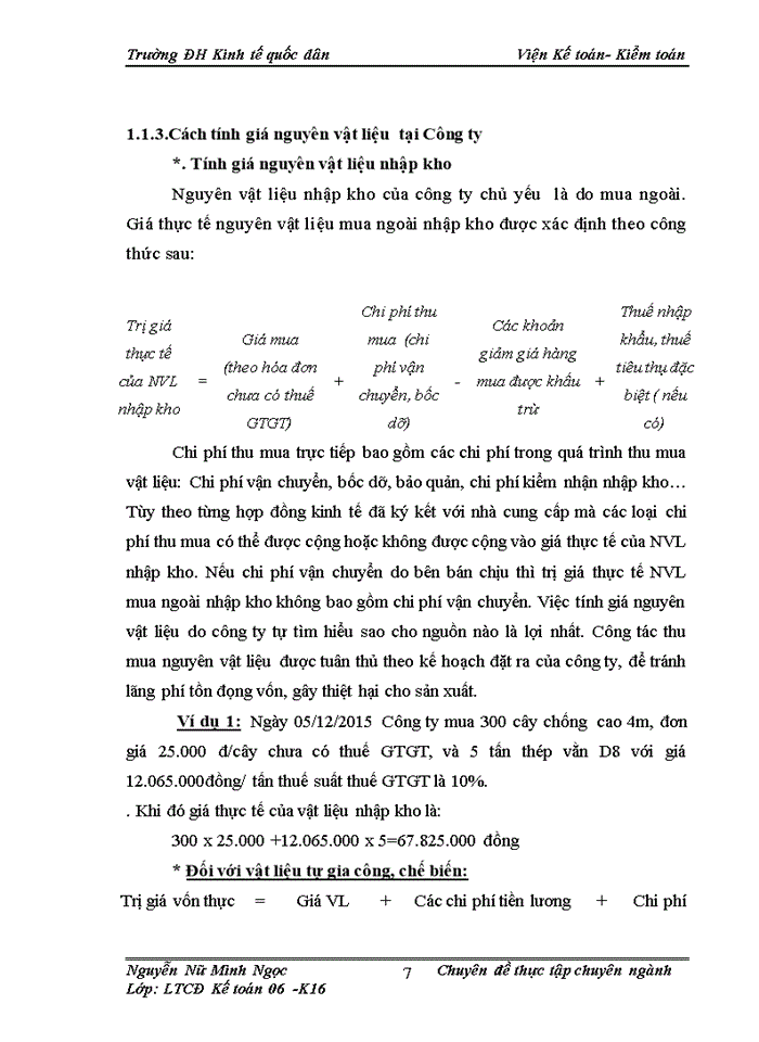 image for page Hoàn thiện kế toán nguyên vật liệu tại Công ty Cổ phần xây dựng Chí Dũng