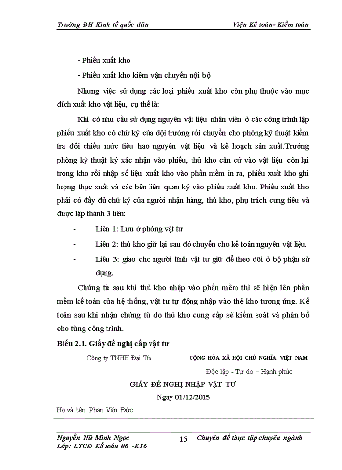 image for page Hoàn thiện kế toán nguyên vật liệu tại Công ty Cổ phần xây dựng Chí Dũng