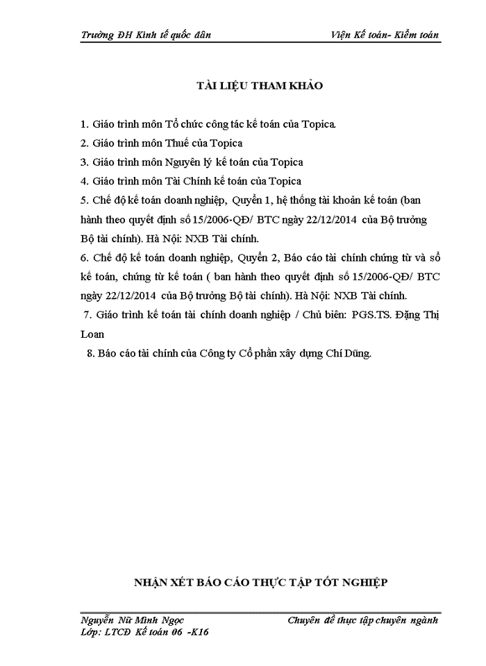 image for page Hoàn thiện kế toán nguyên vật liệu tại Công ty Cổ phần xây dựng Chí Dũng