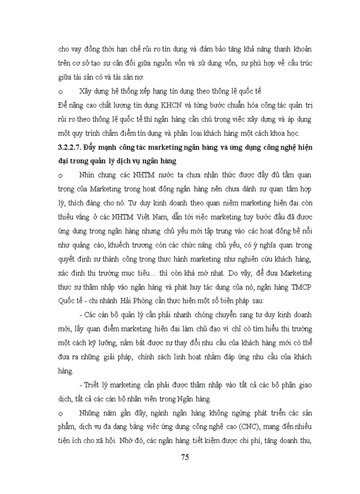 image for page Nâng cao chất lượng tín dụng khách hàng cá nhân tại chi nhánh VIB – Hải Phòng