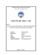 Nâng cao chất lượng dịch vụ chăm sóc khách hàng tại Công ty Liên Doanh Toyota Giải Phóng