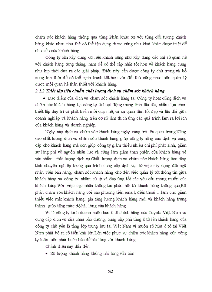 image for page Nâng cao chất lượng dịch vụ chăm sóc khách hàng tại Công ty Liên Doanh Toyota Giải Phóng