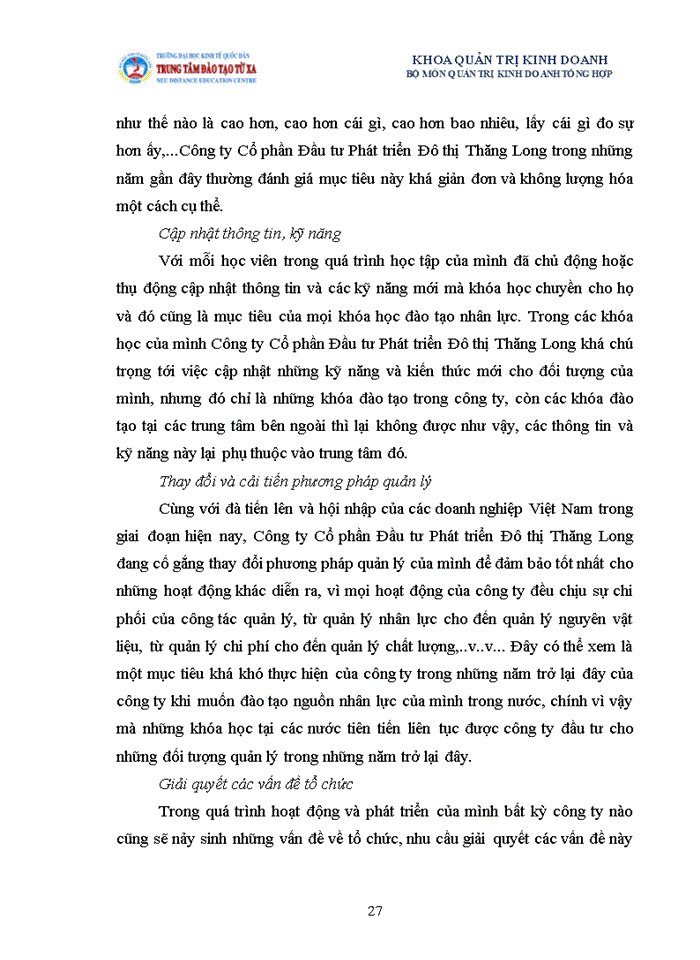 image for page Hoàn thiện công tác đào tạo nhân lực tại Công ty Cổ phần Đầu tư Phát triển Đô thị Thăng Long