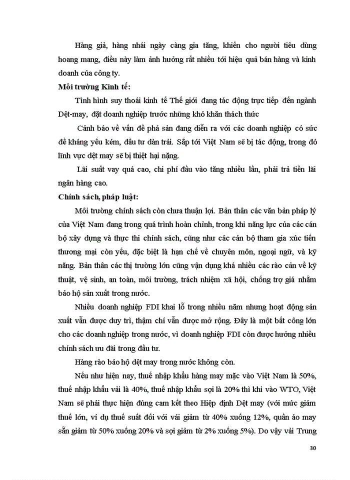 image for page Thực trạng kinh doanh và quản trị của Công ty CP Naditex Việt Nam