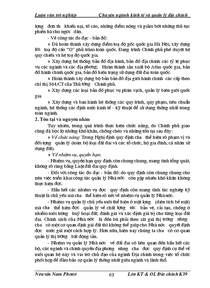 image for page Thực trạng và giải pháp nhằm hoàn thiện bộ máy quản lý về đất đai Việt Nam