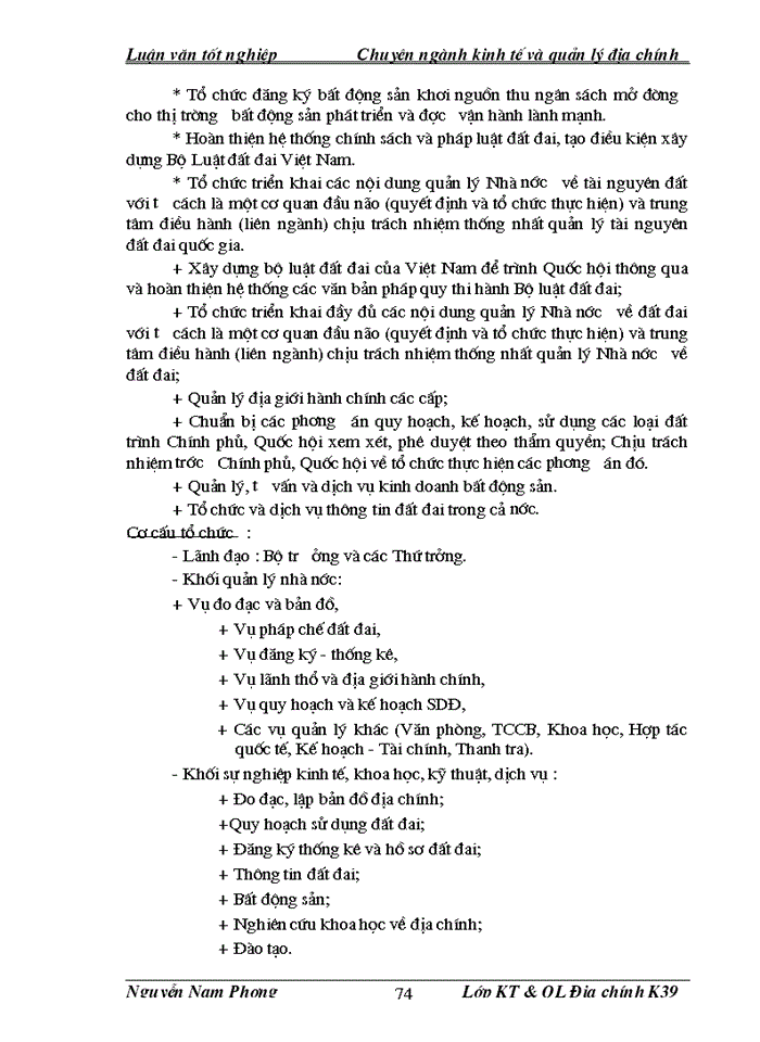 image for page Thực trạng và giải pháp nhằm hoàn thiện bộ máy quản lý về đất đai Việt Nam