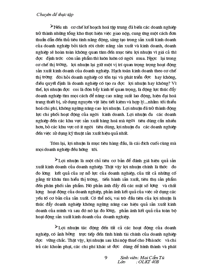 image for page Một số biện pháp nâng cao lợi nhuận ở công ty may xuất khẩu Phương Mai