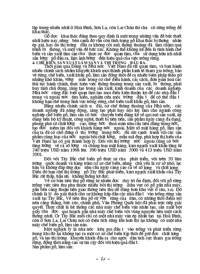 image for page Đầu tư phát triển lâm nghiệp vùng Tây Bắc-Việt Nam. Cơ hội và giải pháp