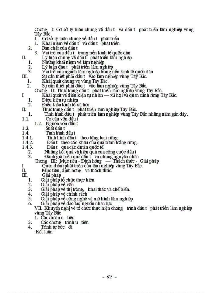 image for page Đầu tư phát triển lâm nghiệp vùng Tây Bắc-Việt Nam. Cơ hội và giải pháp