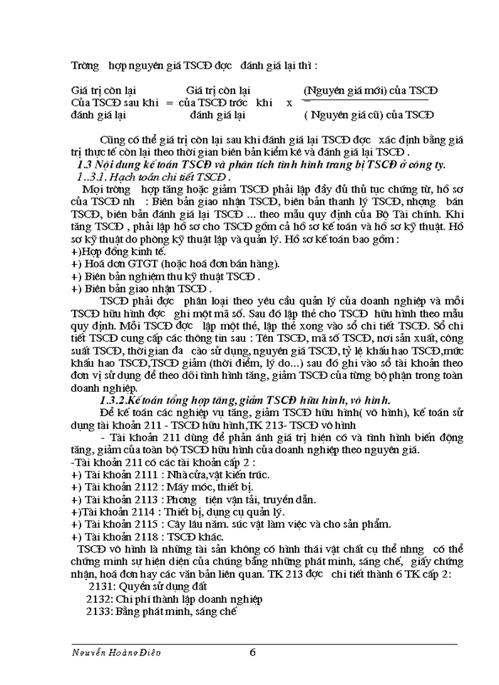 image for page Kế toán TSCĐ và phân tích tình hình trang bị và sử dụng TSCĐ trong công ty Điện lực TP Hà Nội