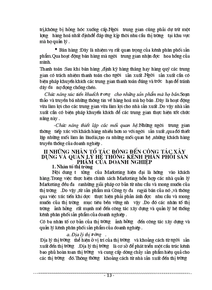 image for page Các giải pháp hoàn thiện công tác tổ chức và quản lý hệ thống kênh phân phối sản phẩm của Công ty dệt may Hà nội
