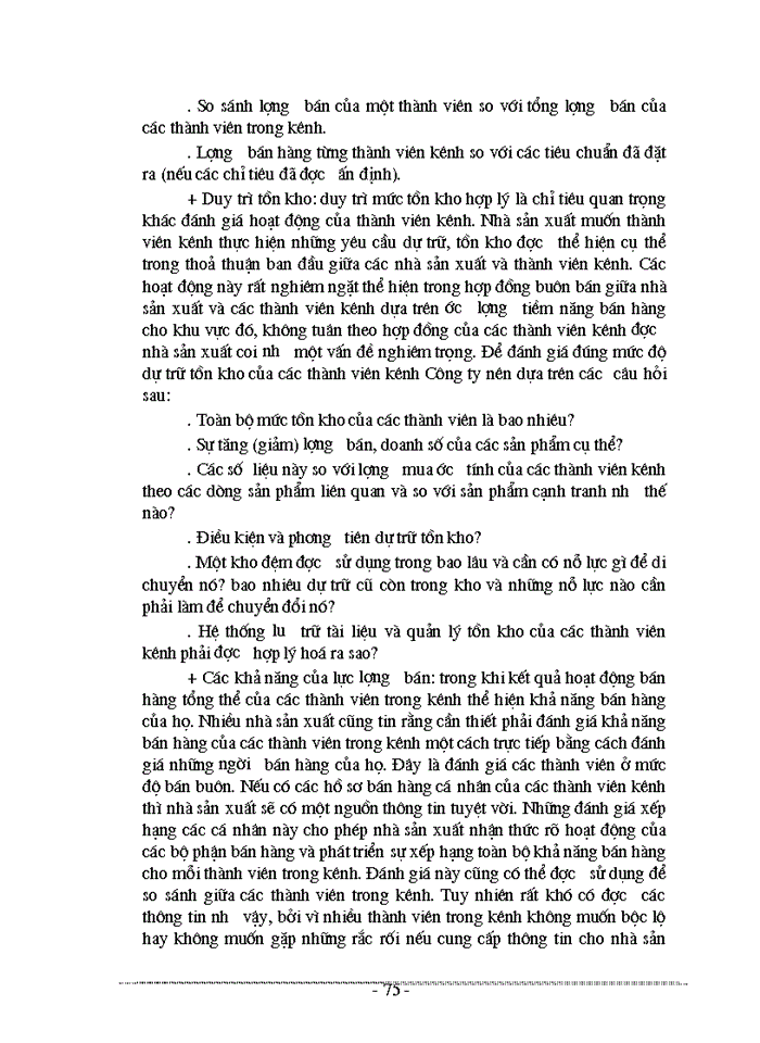 image for page Các giải pháp hoàn thiện công tác tổ chức và quản lý hệ thống kênh phân phối sản phẩm của Công ty dệt may Hà nội