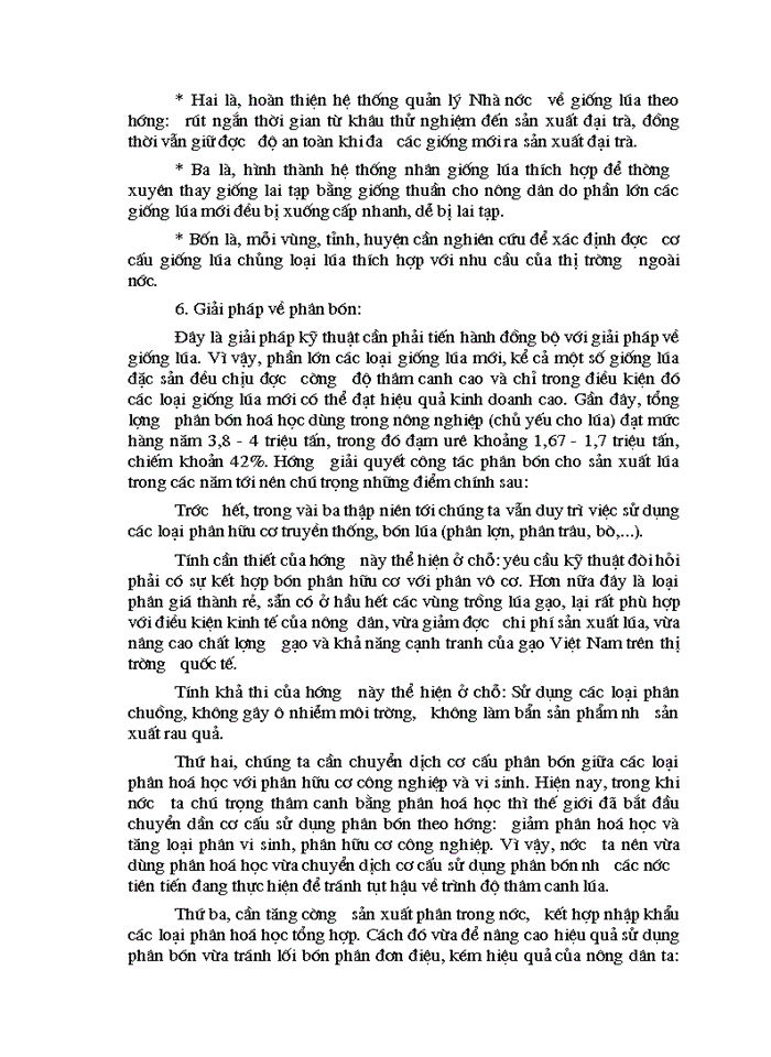 image for page Một số giải pháp chủ yếu nhằm nâng cao hiệu quả xuất khẩu gạo của Việt Nam trong giai đoạn 2001 - 2010