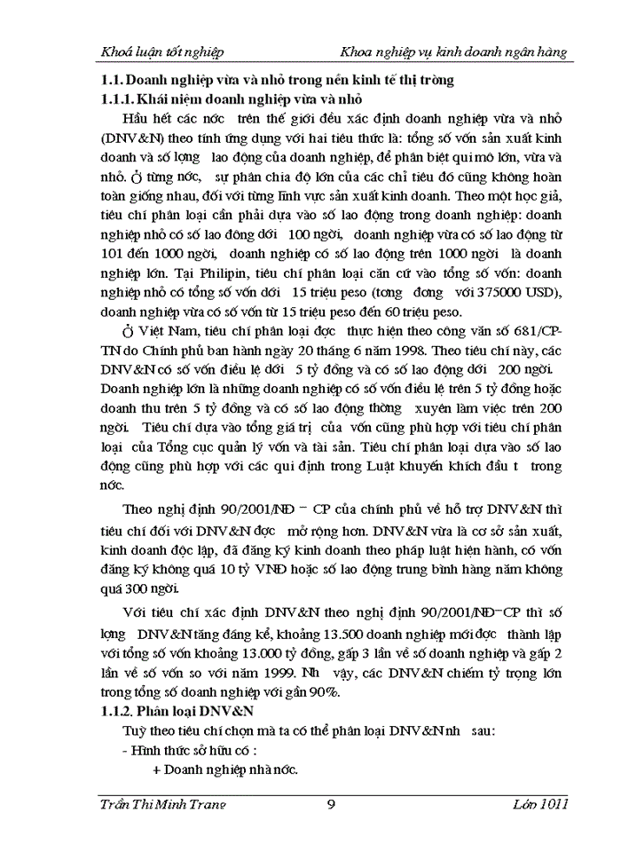 image for page Giải pháp nâng cao hiệu quả tín dụng ngân hàng  đối với DNVN ở ngân hàng thương mại cổ phần Kỹ Thương