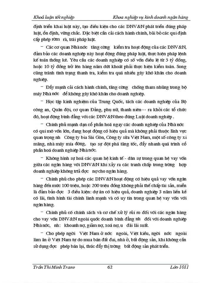 image for page Giải pháp nâng cao hiệu quả tín dụng ngân hàng  đối với DNVN ở ngân hàng thương mại cổ phần Kỹ Thương