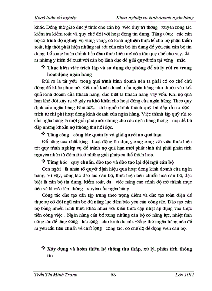image for page Giải pháp nâng cao hiệu quả tín dụng ngân hàng  đối với DNVN ở ngân hàng thương mại cổ phần Kỹ Thương