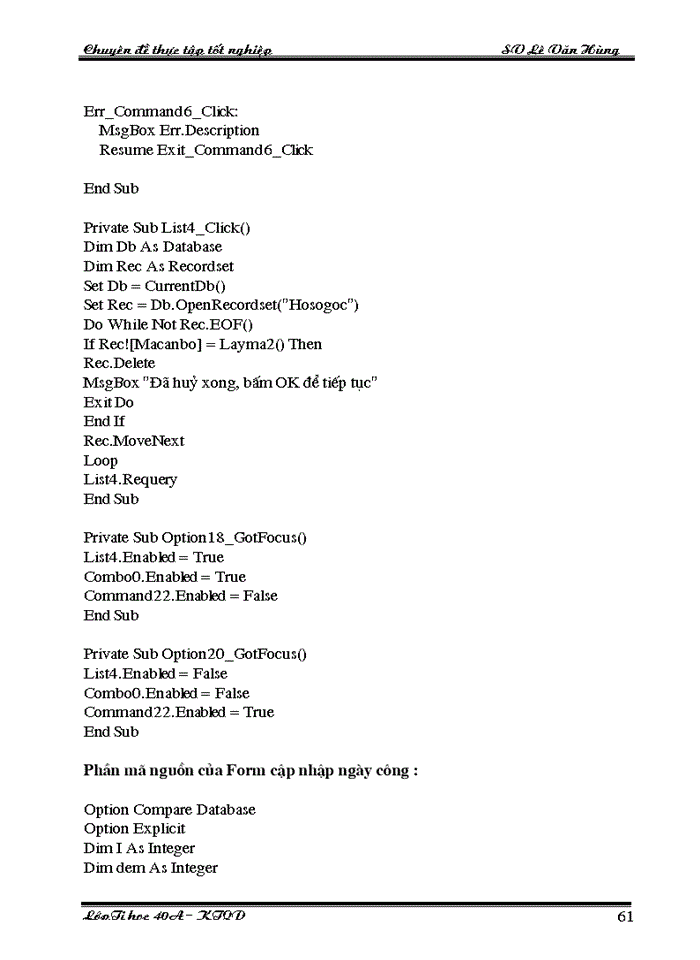 image for page Ứng dụng tin học trong công tác quản lý Lao động tiền lương tại công ty xây dựng số 2 – Vinaconex