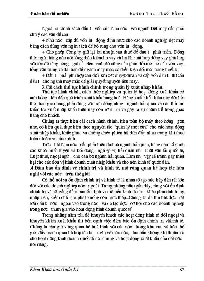 image for page Một số giải pháp nhằm thúc đẩy hoạt động xuất khẩu hàng may mặc ở công ty may Thăng Long” làm Luận văn tốt nghiệp của mình .