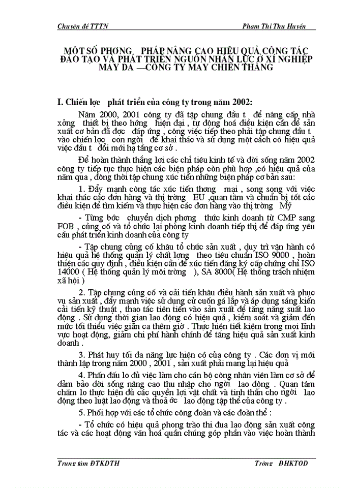 image for page Một số biện pháp nâng cao hiệu quả công tác đào tạo và phát triển nguồn nhân lực ở xí nghiệp may da – công ty may chiến thắng