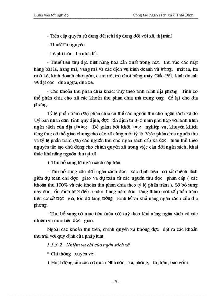 image for page Quản lý ngân sách trên địa bàn tỉnh ở Thái Bình - Thực trạng và giải pháp