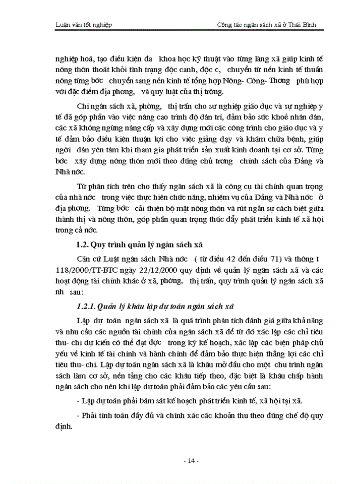 image for page Quản lý ngân sách trên địa bàn tỉnh ở Thái Bình - Thực trạng và giải pháp