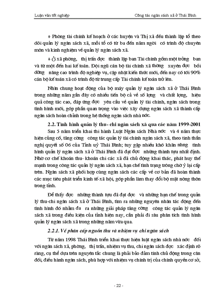 image for page Quản lý ngân sách trên địa bàn tỉnh ở Thái Bình - Thực trạng và giải pháp