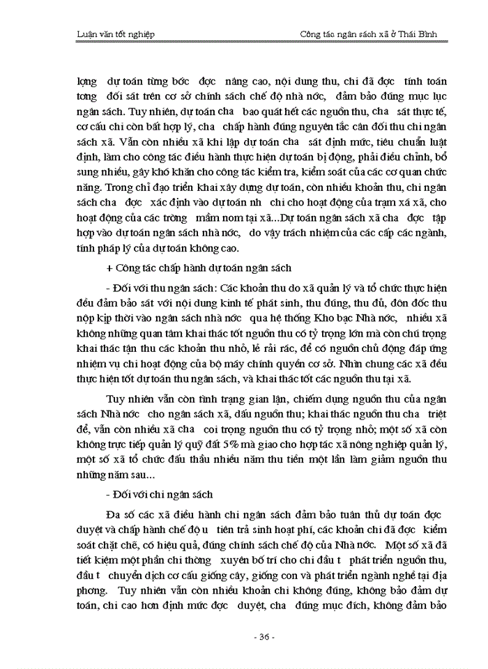image for page Quản lý ngân sách trên địa bàn tỉnh ở Thái Bình - Thực trạng và giải pháp