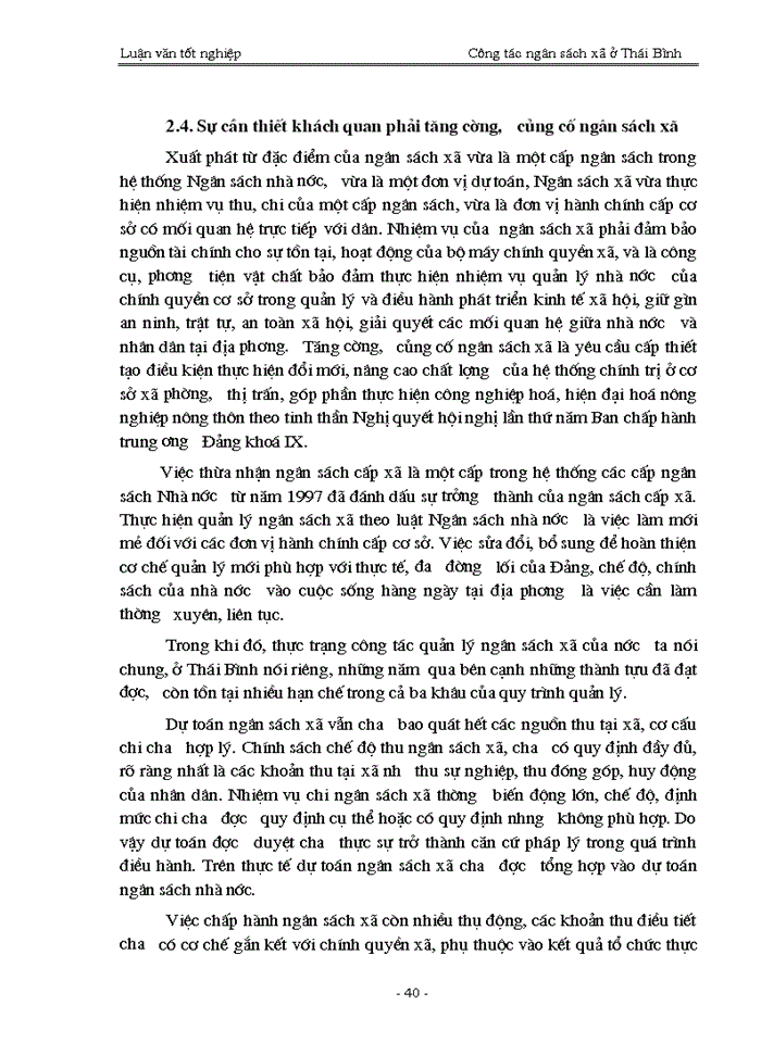 image for page Quản lý ngân sách trên địa bàn tỉnh ở Thái Bình - Thực trạng và giải pháp