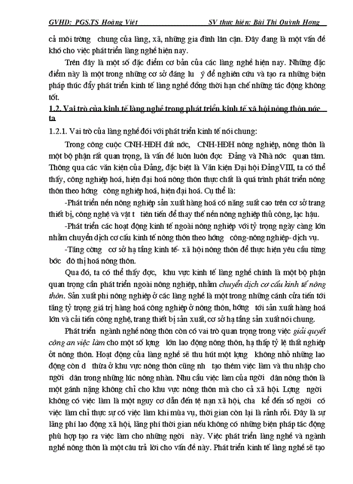 image for page Thực trạng và những biện pháp chủ yếu nhằm phát triển kinh tế làng nghề ở Hải Phòng