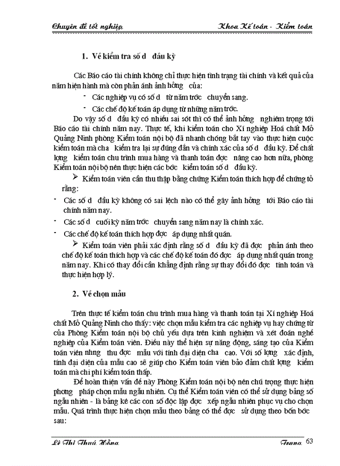 image for page Hoàn thiện kiểm toán chu trình mua hàng và thanh toán trong Kiểm toán Báo cáo tài chính do Phòng Kiểm toán nội bộ thực hiện tại Công ty Hoá Chất Mỏ
