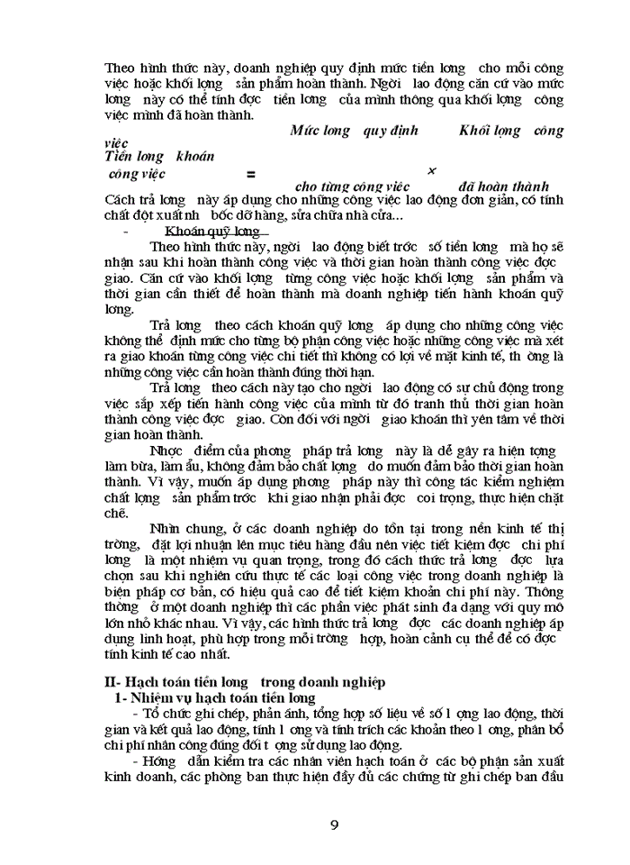 image for page Hạch toán tiền lương và trích các khoản theo tiền lương tại công ty xây dựng công trình 56