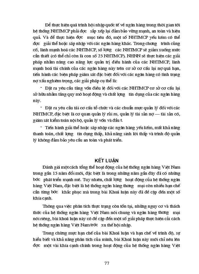 image for page Tái cơ cấu hệ thống ngân hàng Việt Nam theo xu hướng hội nhập