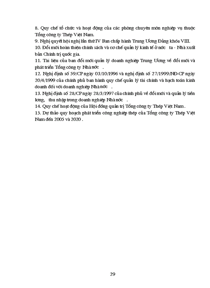 image for page Hoàn thiện một bước cơ cấu tổ chức bộ máy quản lý và điều hành của Tổng công ty Thép Việt Nam