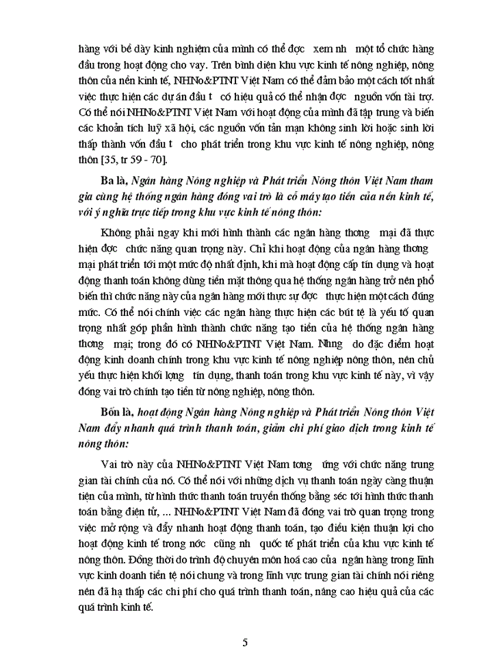 image for page Đổi mới cơ chế quản lý hoạt động kinh doanh của Ngân hàng Nông nghiệp và Phát triển Nông thôn Việt Nam trong nền kinh tế thị trường