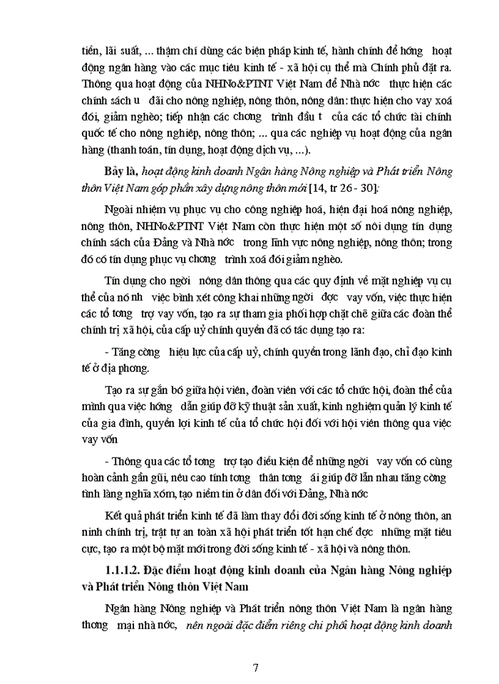 image for page Đổi mới cơ chế quản lý hoạt động kinh doanh của Ngân hàng Nông nghiệp và Phát triển Nông thôn Việt Nam trong nền kinh tế thị trường