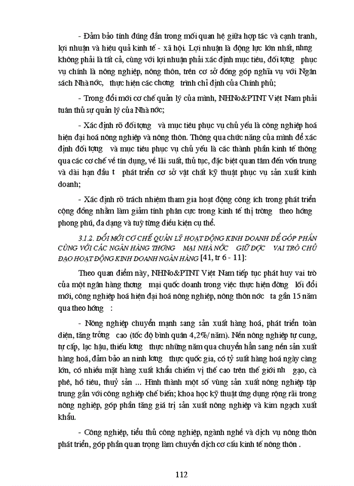 image for page Đổi mới cơ chế quản lý hoạt động kinh doanh của Ngân hàng Nông nghiệp và Phát triển Nông thôn Việt Nam trong nền kinh tế thị trường