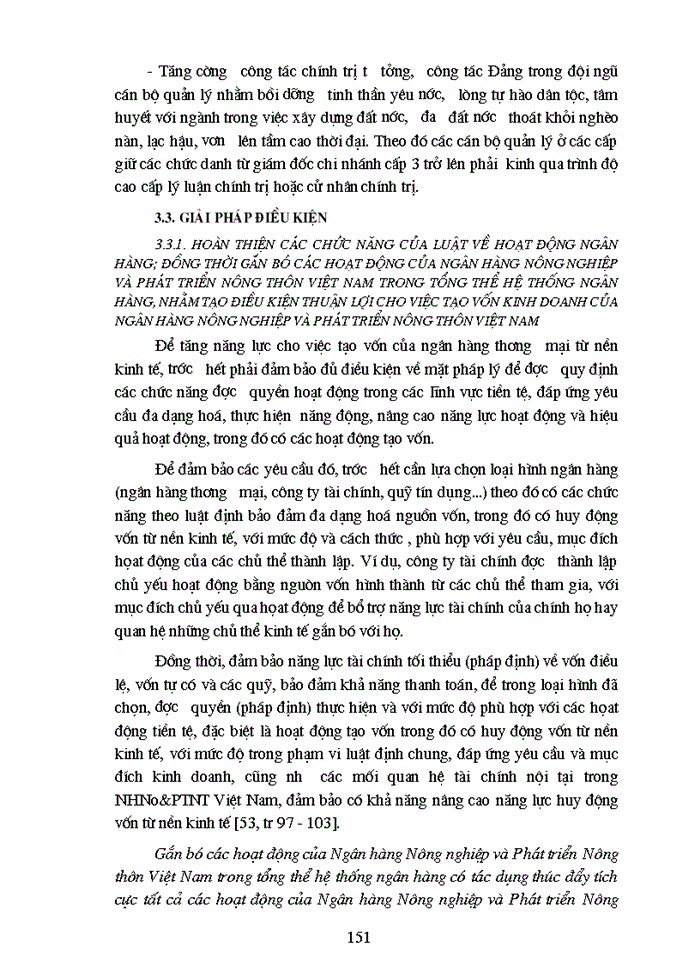 image for page Đổi mới cơ chế quản lý hoạt động kinh doanh của Ngân hàng Nông nghiệp và Phát triển Nông thôn Việt Nam trong nền kinh tế thị trường