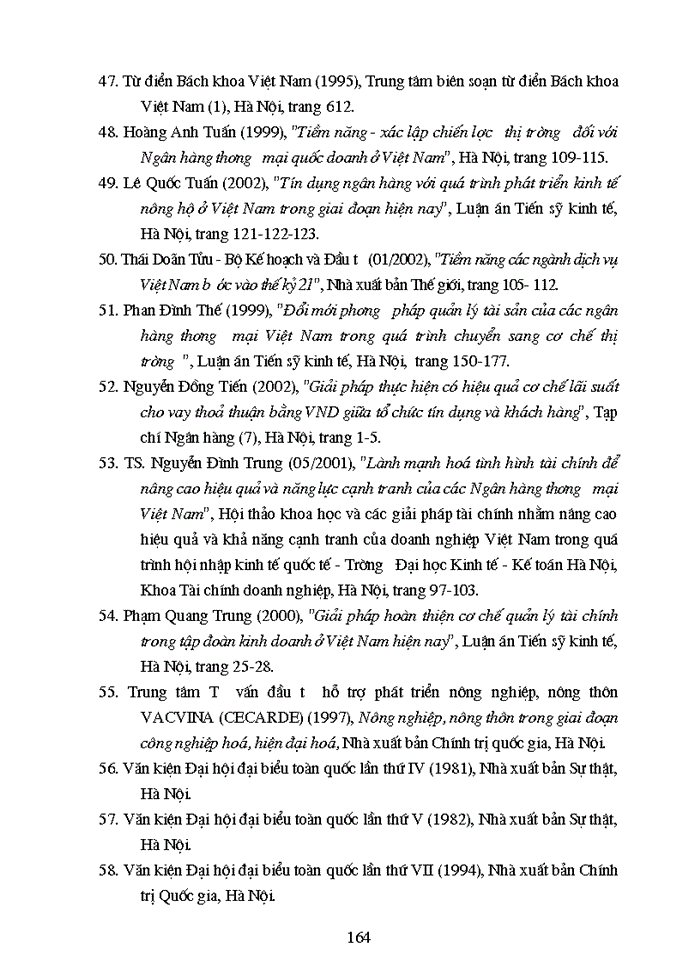 image for page Đổi mới cơ chế quản lý hoạt động kinh doanh của Ngân hàng Nông nghiệp và Phát triển Nông thôn Việt Nam trong nền kinh tế thị trường