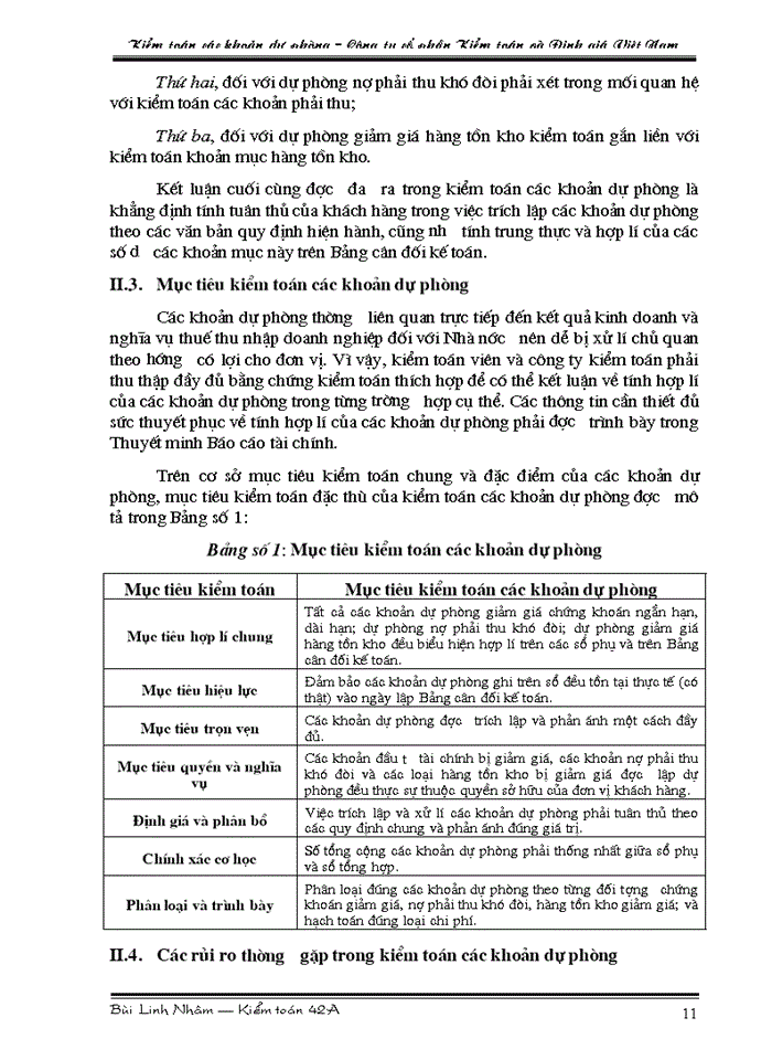 image for page Tìm hiểu quy trình kiểm toán các khoản dự phòng trong kiểm toán Báo cáo tài chính do Công ty cổ phần Kiểm toán và Định giá Việt Nam thực hiện