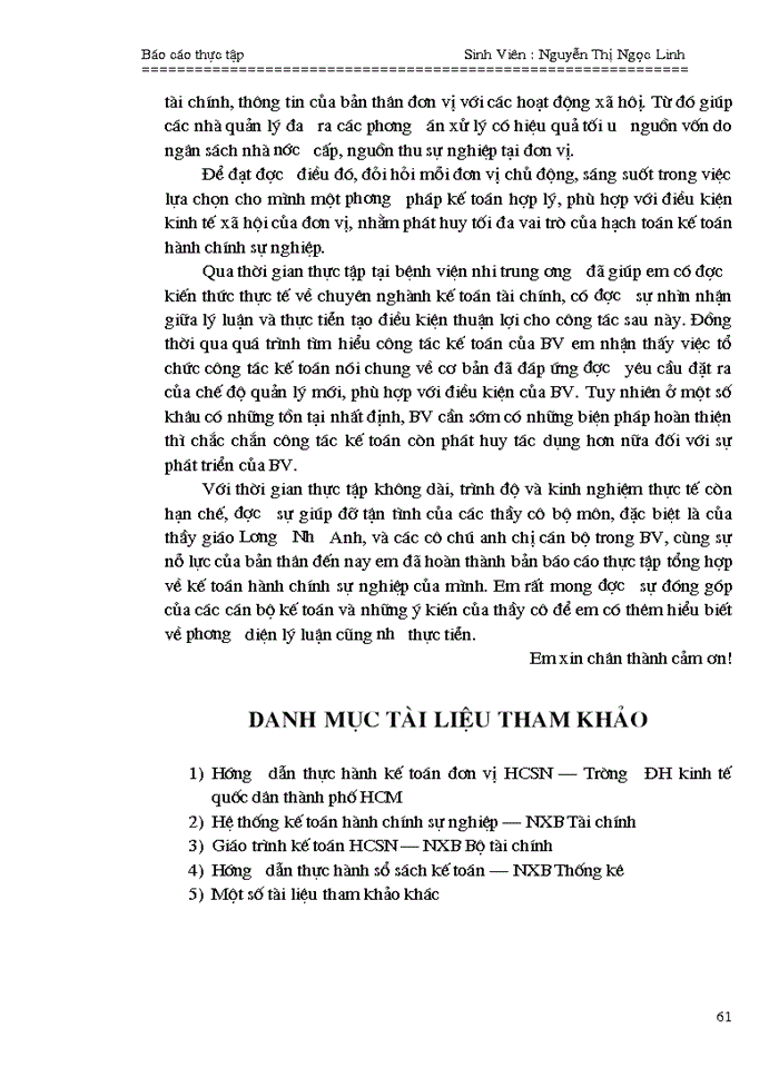 image for page Công tác tổ chức hạch toán kế toán hành chính sự nghiệp ở Bệnh viện Nhi Trung Ương