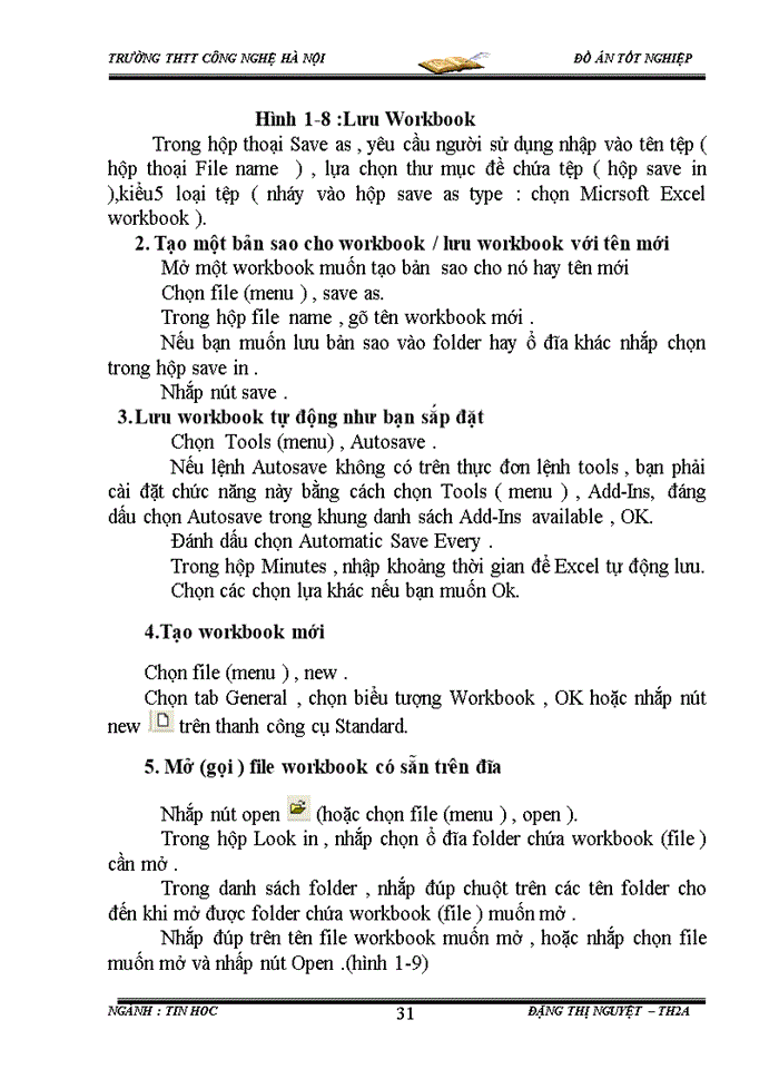 image for page Giáo Trình Điện Tử Excel